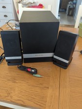 Wharfedale S21196A 2.1 Speakers - working