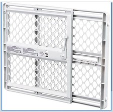 MYPET North States Universal Pet Gate: 26  - 42  Wide Dog Gate. Pressure Mounted