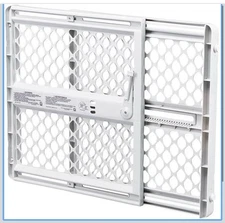 MYPET North States Universal Pet Gate: 26” - 42” Wide Dog Gate. Pressure Mounted