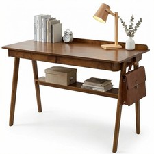 mid century Mid-Century Modern Style Single-Drawer Writing Desk — listing 3