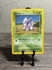Nidoran M 055/102 Base Set Regular Common-Pokemon TCG-WOTC-Fast Shipping-LP!!