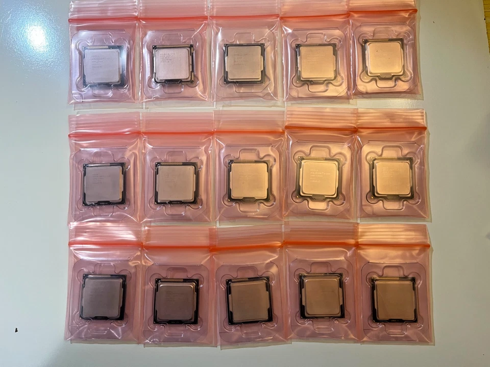 (LOT X15) Intel Core i5 & i3 Series CPU Processors - Image 2 of 2