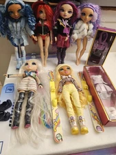 Rainbow High Doll & Accessories Lot Of 6 EUC