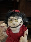 Evil Ragdoll Animatronic – Spirit Halloween – Creepy Needle Doll – Used, Works