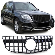 Sport Kühlergrill Frontgrill Schwarz Glanz für Mercedes GLK X204 Facelift 12-15 Sport Kühlergrill Frontgrill Schwarz Glanz für Mercedes GLK X204 Facelift 12-15
