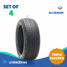 Set Of 4 Used 20550r17 Bfgoodrich Advantage Control 93v - 7.5-9.532 197ag