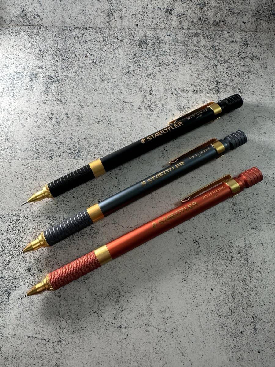 STAEDTLER 925 35 0.5mm Limited Edition Loft Set of 3 Black , Blue