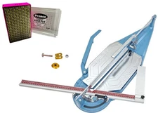 SIGMA 4CU 33" PULL Tile Cutter + Scoring Wheel & Diamond Hand Pad SHIPS FROM USA