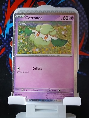 Cottonee (Cosmos Holo) 018 Me: Mega Evolution Promo Holo $2 Minimum Purchase 