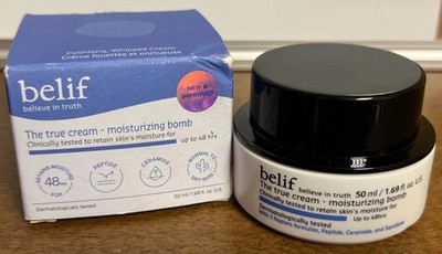 Belif The True Cream Moisturizing Bomb 50ml Retain Moisture for 48hrs NIB!