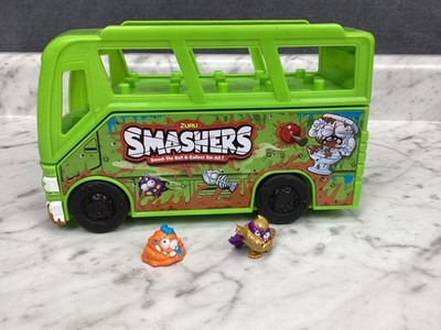 Zuru Smashers Sludge Bus Collectables Series 2 Green Loose Playset 2 Figures
