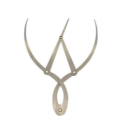Golden Mean Calipers Golden Ratio Calipers Stainless Steel Eyebrow Ruler 1:1.618
