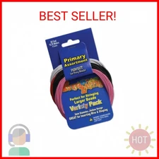 Pepperell Pony Bead Lacing, Primary Colors