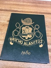 1980 RANCHO ALAMITOS HIGH SCHOOL YEARBOOK GARDEN GROVE, CALIFORNIA