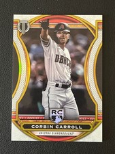 Corbin Carroll 2023 Topps Tribute Rookie Gold /75 Diamondbacks 