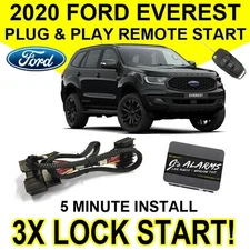 Js Alarms Remote Start Plug & Play Easy 3X Lock For 2020 Ford Everest FO2