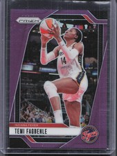 2024 Panini Prizm WNBA #136 Temi Fagbenle Purple Prizms #/149