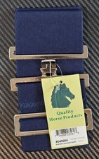 Intrepid International Adjustable Elastic Surcingle Navy #040004