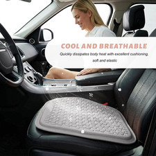 Gel Car Seat Cushion, Non-Slip Vehicle Chair Protector Pad for More Comfortab...