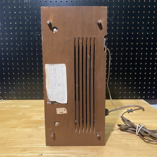 Vintage 1960s Philco Wood Solid State Tabletop Radio Big Turn Dials Knobs AM/FM - Picture 10 of 10
