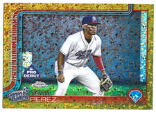 2025 Topps Pro Debut #PDC-24 Jeral Perez Gold Mini Diamonds /50 White Sox