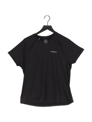 Supremacy Damen T-Shirt XL schwarz Polyester mit Elasthan Basic neu mit Etikett