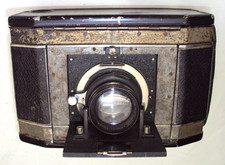 Vintage 1930's NATIONAL GRAFLEX B L Tessar f/3.5 lens. No.1442-CAMERA