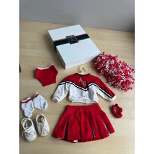 Box40 American girl doll Girl of today cheer leading uniform outfit skirt