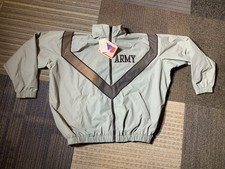 NWT Men s DSCP Army Physical Fitness PFU Full Zip Jacket Size Large