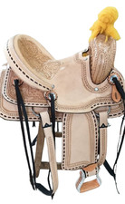 Western Leather Horse Saddle Wade Tree A Fork Work Ranch Roping Trail Tack