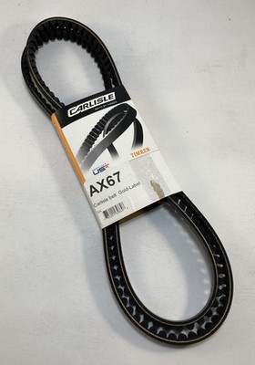 Timken Carlisle Gold Ribbon Cog Belt AX67 EPDM USA Made