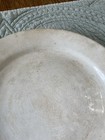 Antique Ironstone Plate Stained and Crazed Patina Farmhouse Rustic — photo 4