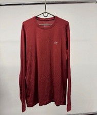 Arcteryx Rho Merino Wool Crew Neck Long Sleeve Mens L Size