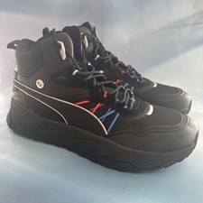 Tenis negros con cordones para hombre PUMA Bmw M Motorsport Trinity Mid Wtr talla 9