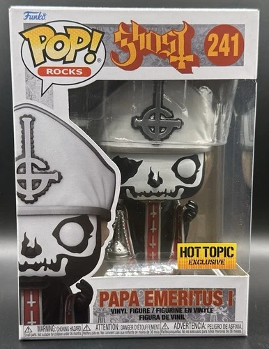 Funko POP! Rocks: Ghost 'Papa Emeritus I' #241 Hot Topic Exclusive Vinyl Figure
