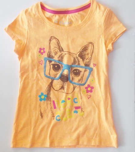 Hanes Girls Graphic T-Shirts Various Patterns Colors and Sizes Peace Sign,Sull - Picture 2 of 7