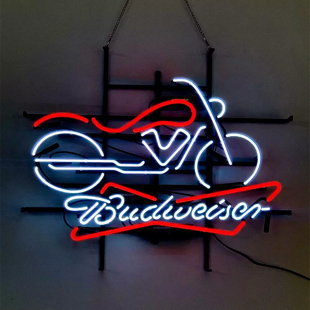 Budweiser neon light sign deals