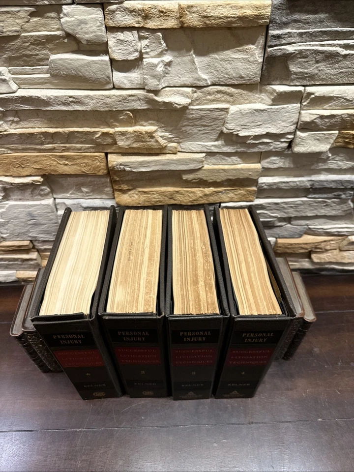 Personal Injury Successful Litigation Techniques By Joseph Kelner 4 Volume Set - Image 2 of 4