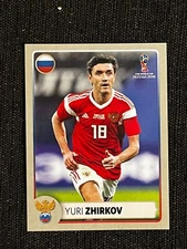 RARE PANINIUPDATE EXTRA STICKERS FOOTBALL WORLD CUP RUSSIA 2018 ZHIRKOV # M5 NEW