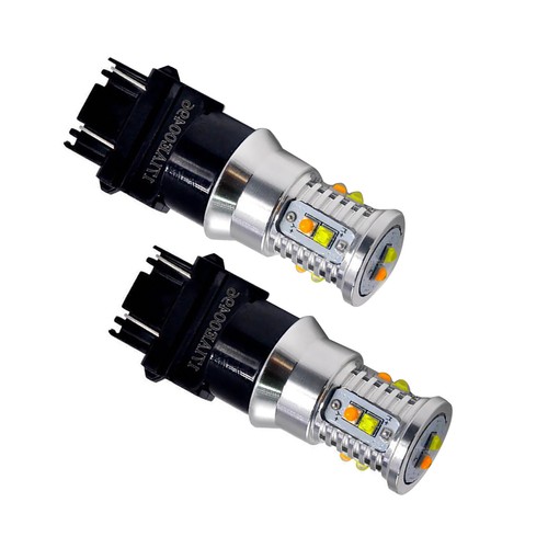 For Chevy Silverado 1500 1999-2013 3157 4157 LED Turn Signal Lights Switchback - Picture 5 of 14
