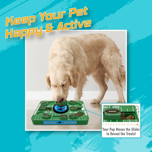Pets First NFL Large Puzzle Treat Toy for Dogs & Cats Slow Feeding Dog Toy - Picture 28 of 191