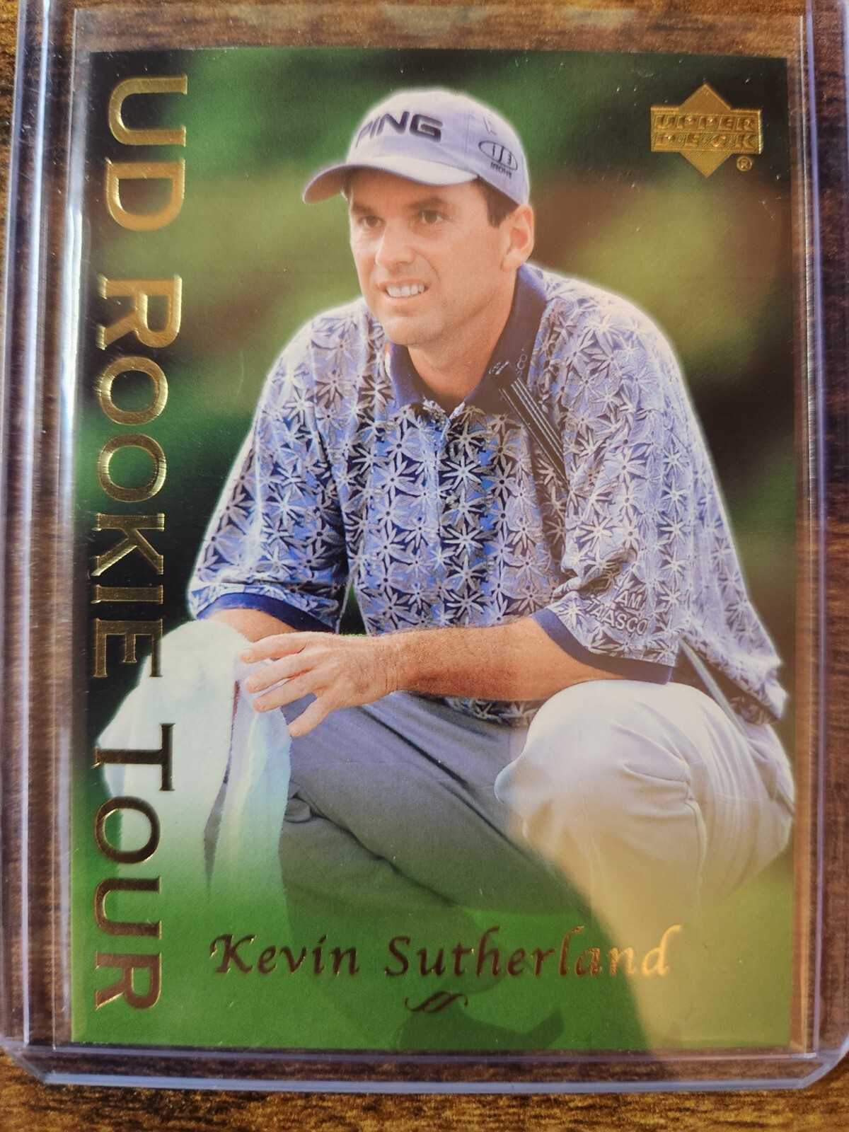 2003 Upper Deck Golf Kevin Sutherland UD Rookie Tour RC #37