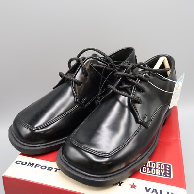 Faded Glory  Tie Darrin Childs Black Lace Up Round Toe Dress Shoes Size 13
