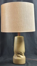Marshall Studios Jane & Gordon Martz Unique Twisted Base Table Lamp MCM
