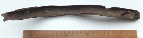 WW1 WWI German Pickelhaube Helmet IRON Rear Spine - Picture 4 of 4