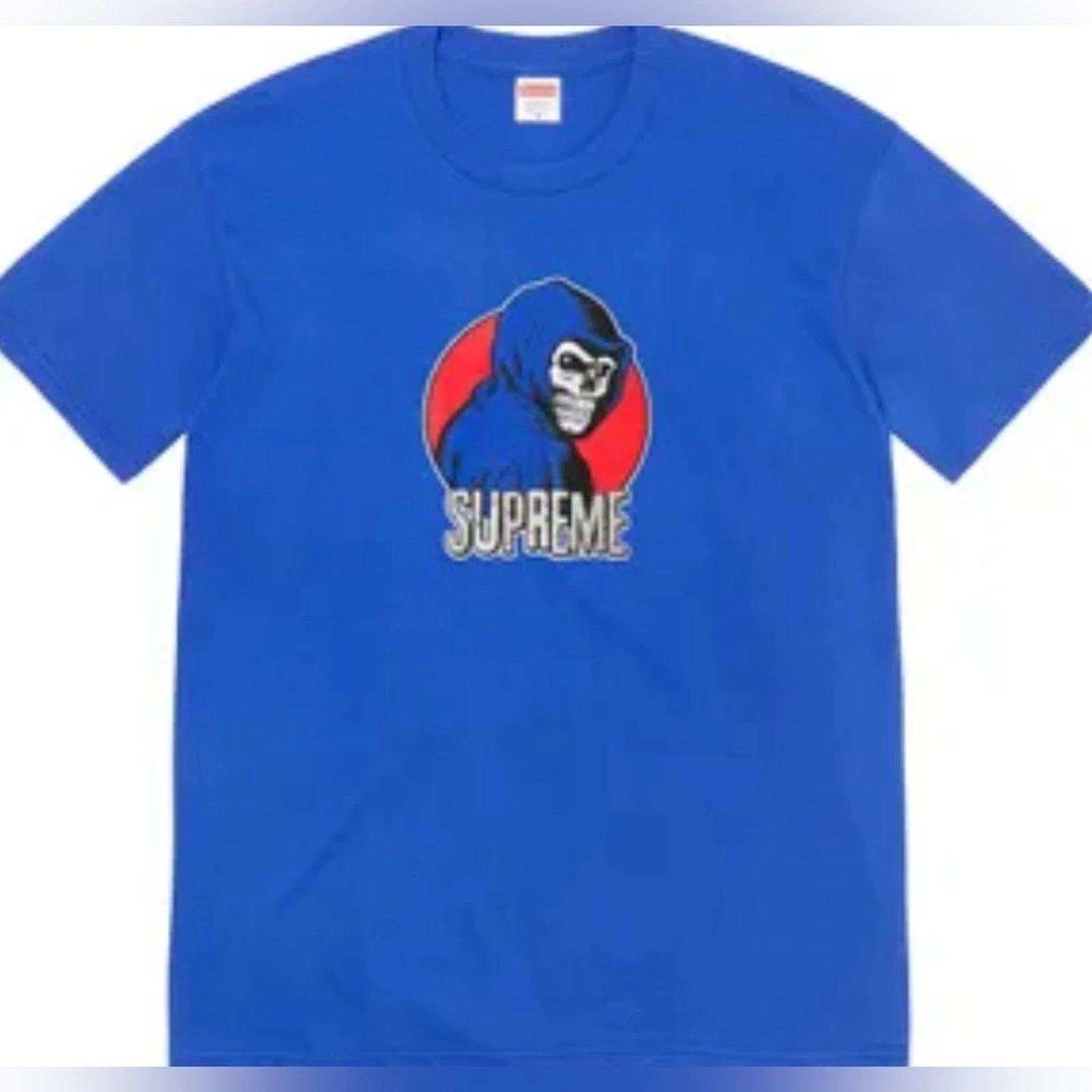 Tee shirt Supreme Reaper bleu SS23 neuf avec étiquette