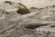 RPPC Postcard Beartooth Mountains Yellowstone Park US Highway 12 Sanborn Y-1935