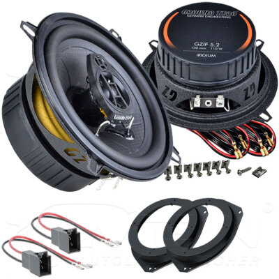 GROUND ZERO LAUTSPRECHER für OPEL CORSA B 1993-2000 Vorn Tür 2-Wege 110W #AGP1