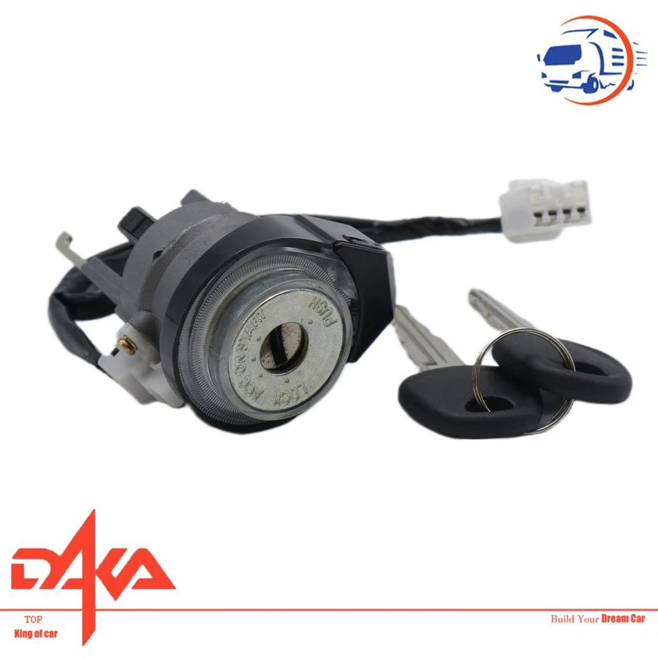 New Ignition Lock Cylinder Switch Two Keys For 2005-2009 Hyundai Tucson US - Изображение 3 из 4