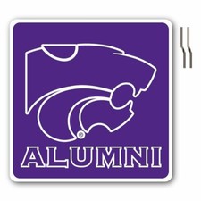 Kansas State University Square Shaped Plastic Yard Sign - FREE SHIPPING